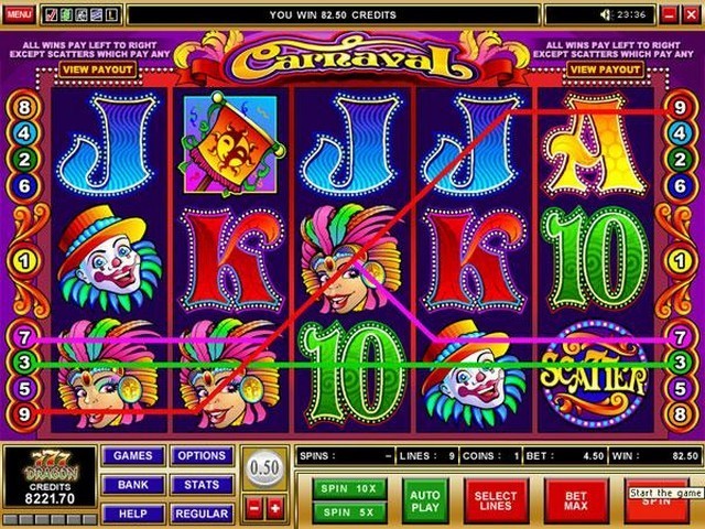 Carnaval Slot Game