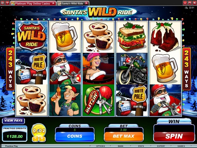Santa's Wild Ride Slot Game